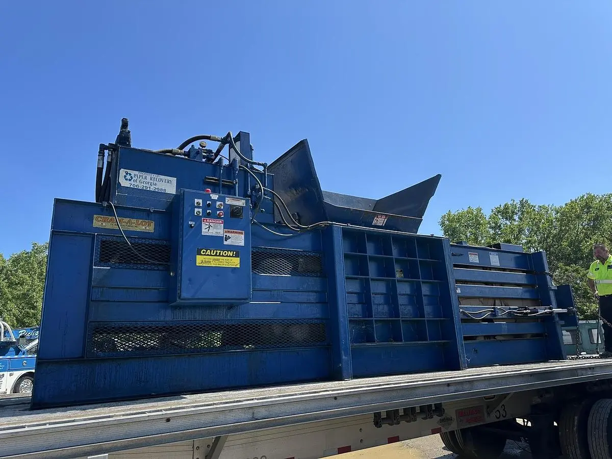 Used CRAM-A-LOT HX-72 CLOSED DOOR MANUAL-TIE BALER Balers Ohio US | Black River Trading #1059827