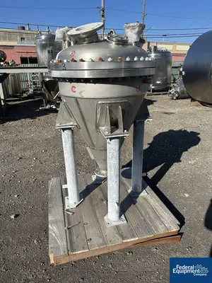 USED Zeppelin Systems 90 gal Zeppelin Receiver Tank, 304 S/S, 3 Bar