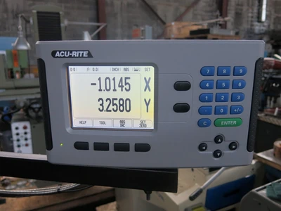 Bridgeport Series 1 2hp 9″x42″ Milling Machine Acurite DRO