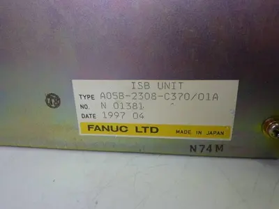 USED FANUC A05B-2308-C370/01A