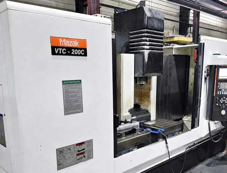 Used 2011 MAZAK VTC-200C Vertical Machining Centers Illinois US | Asset Exchange Corporation #1228736