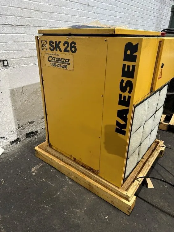 Used KAESER SK 26 Rotary Screw & Sliding Vane Air Compressors Ohio US | McKean Machinery Sales #1014528