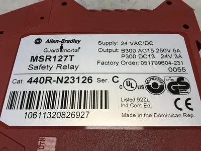 USED ALLEN BRADLEY 440R-N23126 SER C