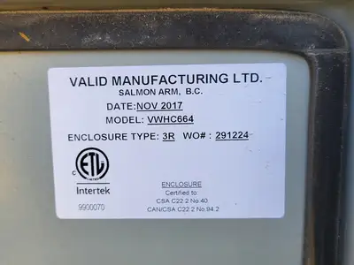 Power Distribution Center (PDC), 1600A Main, 2-400A & 4-100A