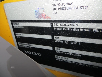 Used 2013 VOLVO MC110C Skid Steer Loaders New York US | Abele Tractor #1343029