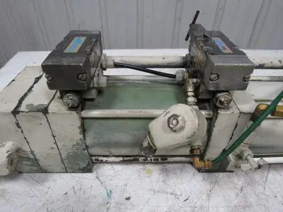 Miller Fluid A50T Booster Power Tandem Unit 150 PSI 5" Bore 6" Stroke
