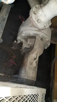 USED EMSCO F-500 TRIPLEX MUD PUMP