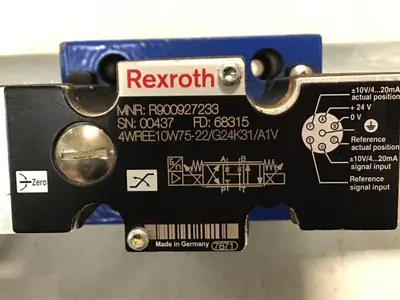 USED REXROTH 4WREE10W75-22/G24K31/A1V