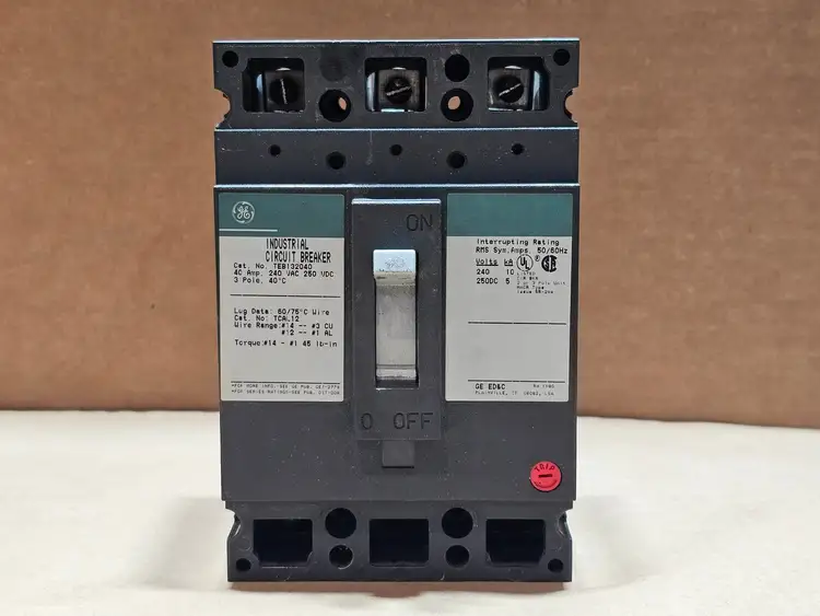 Used GENERAL ELECTRIC TEB132040WL Switchgears British Columbia CA | Lenmark #1432542