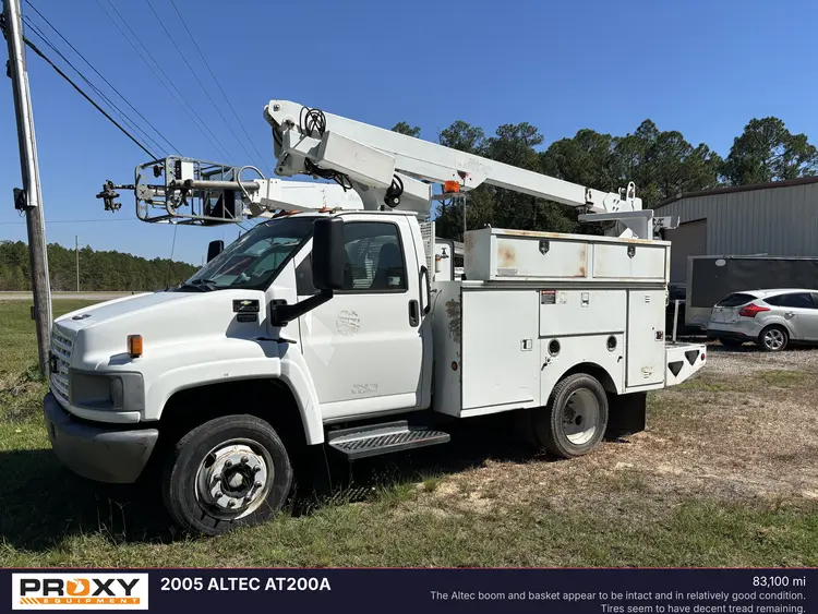 Used 2005 ALTEC AT200A Bucket (boom) trucks Mississippi US | Proxy Equipment #1378857