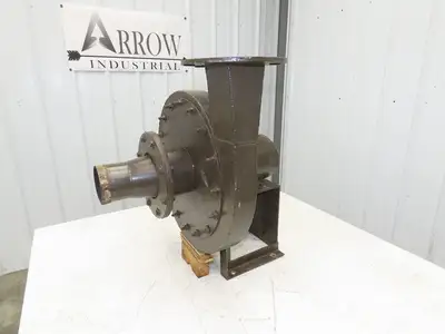 ILG 75-17 High Pressure Blower 1.5Hp Backward Incline IN 5" Out 3.5" Square