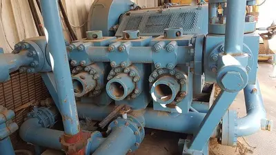 USED EMSCO F-650 TRIPLEX MUD PUMP