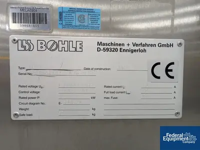USED Bohle LBB Bohle LM 40 Lab Blender