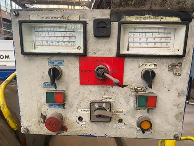 USED WALDRICH SIEGEN WWDK 80 - ROLL LATHE Ø 1900 X 7500 MM