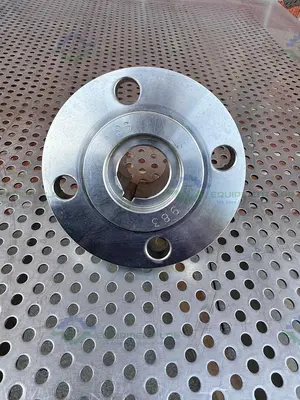 NEW SPX STAINLESS STEEL MIXING TANK IMPELLER  100"  X 14" X 1.5" W/ FLANGE FITTING