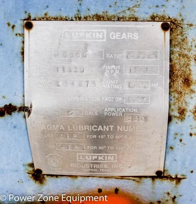 USED LUFKIN M800D