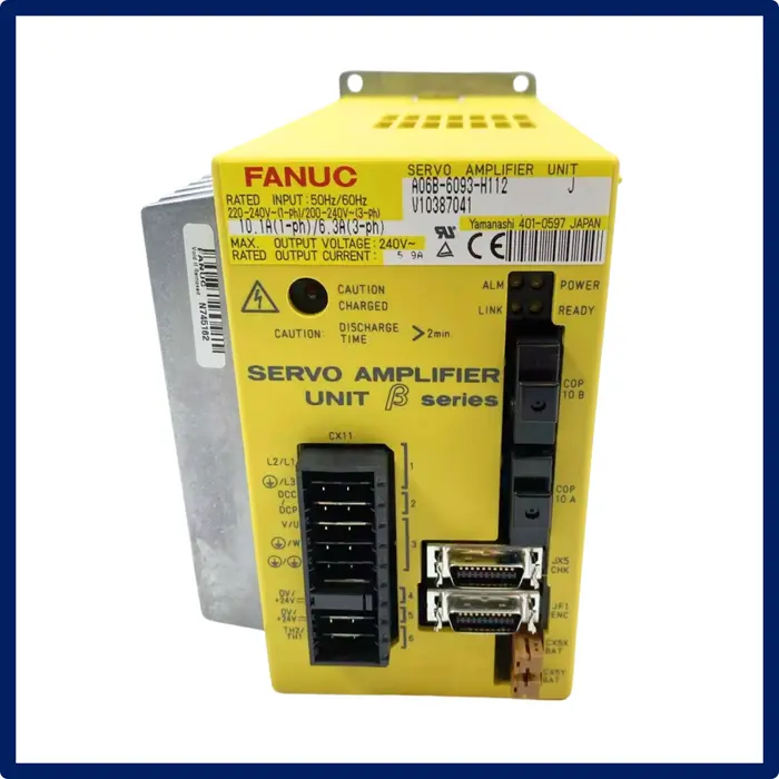 Used FANUC A06B-6093-H112 Servo Drives Texas US | CNC TOOLS LLC #904829