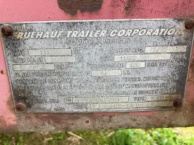 Used 1995 FRUEHAUF DRILL PIPE TRAILER Drill trailers Pennsylvania US | East West Machinery & Drilling #1415622