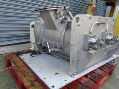 100L S/S Gericke Twin Paddle Mixer Type GMS-150
