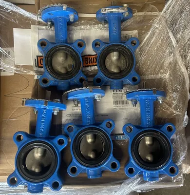 USED Pratt 2.5" Lug Butterfly Valves