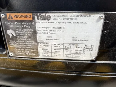Used 2018 YALE GLC050VX Misc Forklifts Texas US | 4K Lift Co #1503960