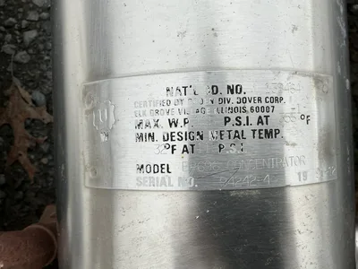 Groen E696 Concentrator – Vertical Thin Film Evaporator stainless steel
