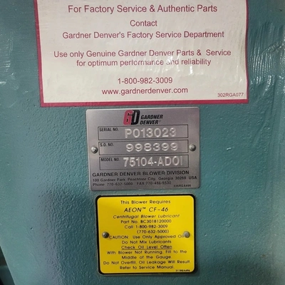 150HP Centrifugal Blower