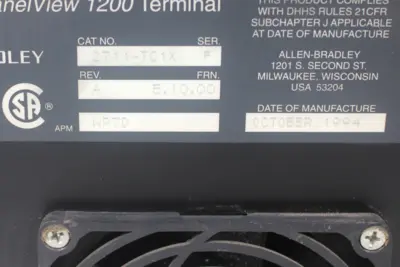 USED ALLEN BRADLEY 1200-TC1X