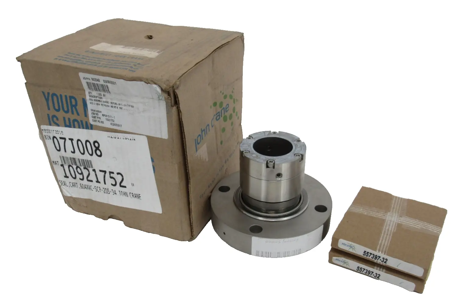 NEW JOHN CRANE 603342 MECHANICAL SEAL 2.125" TYPE 604 604XAC-SCP205-34 1-3/4