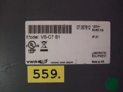USED VWR VS-C7 S1