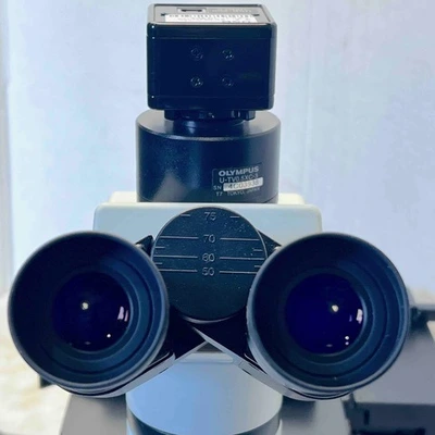 Item# L203 Olympus GX41F Microscope & Camera #306