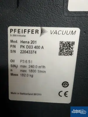 USED Oerlikon Balzers Coating AG Oerlikon Balzers Coating System, Type INUBIA B6.1