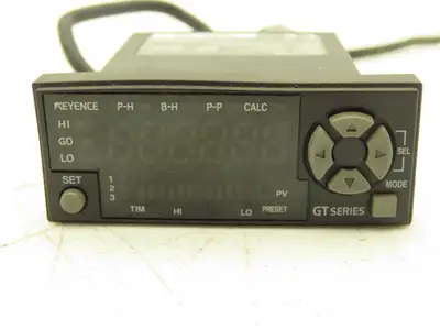 Keyence GT-75A Contact Sensor Amplifier Panel Mount Led Display