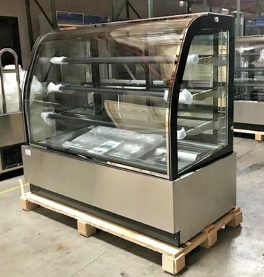 171-0035 60” Self Contained Refrigerated Full Service Bakery Display Cooler