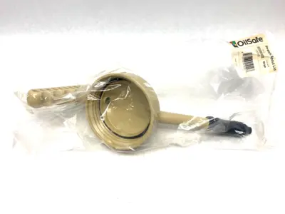 NEW OILSAFE STRETCH SPOUT LID, BEIGE