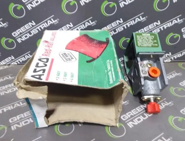 ASCO 8318D19MS Red Hat Solenoid Valve New NIB