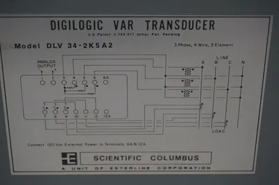 NEW SCIENTIFIC COLUMBUS DLV-34-2K5A2 TRANSDUCER DLV342K5A2
