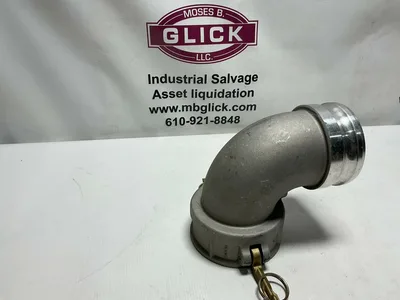 Dixon 400DA-90AL Female Camlock x 4″ Male Camlock 90 Degree Elbow