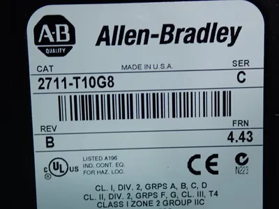 USED ALLEN BRADLEY 2711T10G8