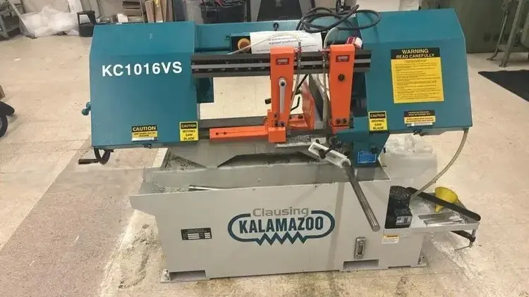 Used CLAUSING KALAMAZOO KC1016VS Horizontal Band Saws Kentucky US | Aucto #1389555