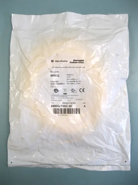 New | in-Stock Allen-Bradley 889DQ-F4AC-20 Automation Control (HMI) New Hampshire US | Bitter End Trading #1125325
