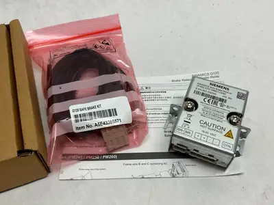 USED SIEMENS SINAMICS SAFE BRAKE RELAY FOR POWER MODULE