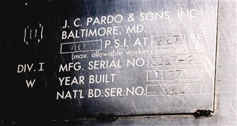 Used J.C.PARDO _UNKNOWN_ Wipe Film - Thin Film Evaporators Connecticut US | DMC Industries #1281652