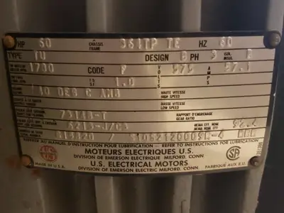 Vertical Turbine Pump No. 12RL-4 Stage