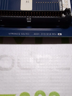 VITRONICS SOLTEC 3151910 MAIN INPUT OUTPUT RELAY BOARD ASSEMBLY
