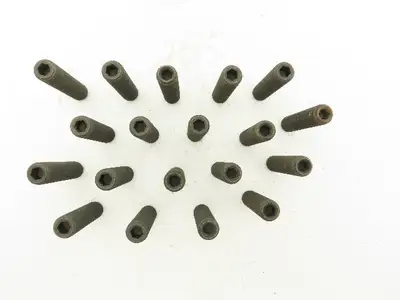 EZ Sockets 3/4-16 x 3" Cup Point Socket Set Screw 3/8" Hex Black Oxide 601468P  Lot of 19