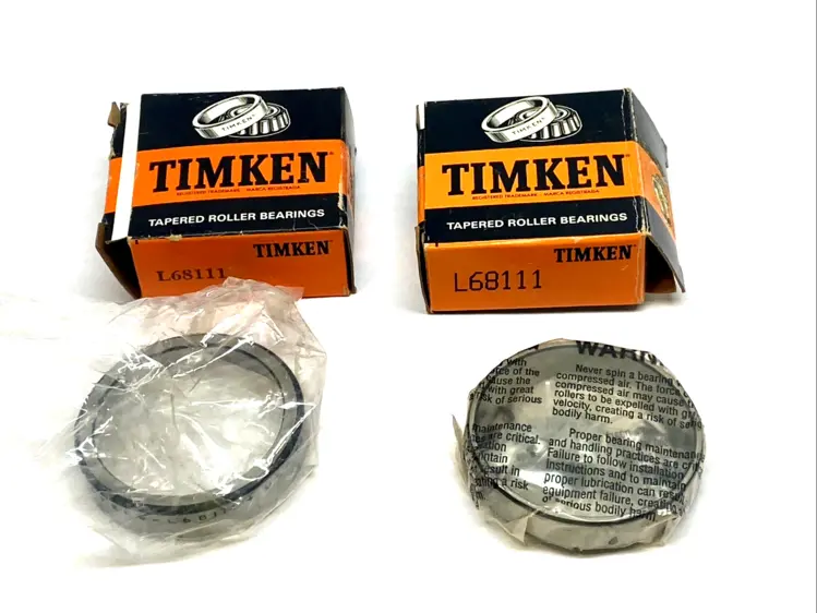 Used TIMKEN TAPERED ROLLER BEARING CUP 2.3612" OD 0.47" WIDE LOT OF 2 Bearings | Maverick Industrial Sales #1103402