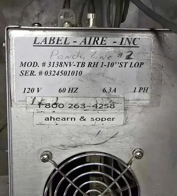 USED LABEL-AIRE 3138NV-TB RH