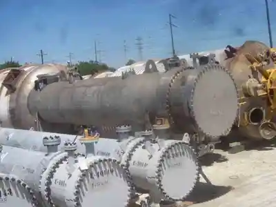 3227 sq ft kopetz stainless steel shell & tube heat exchanger