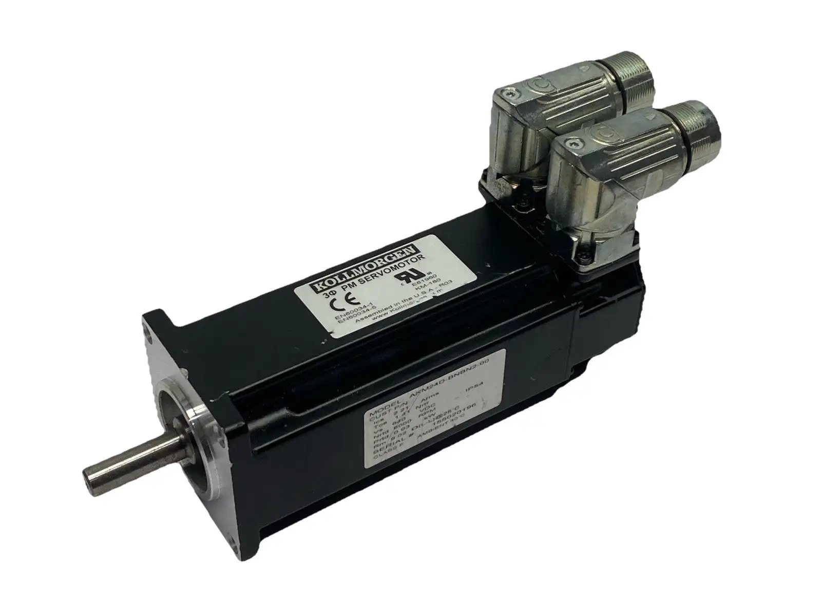 AKM24D-BNBN2-00 | Kollmorgen  Servo Motor 8000RPM 640VDC 0.93kW - Used